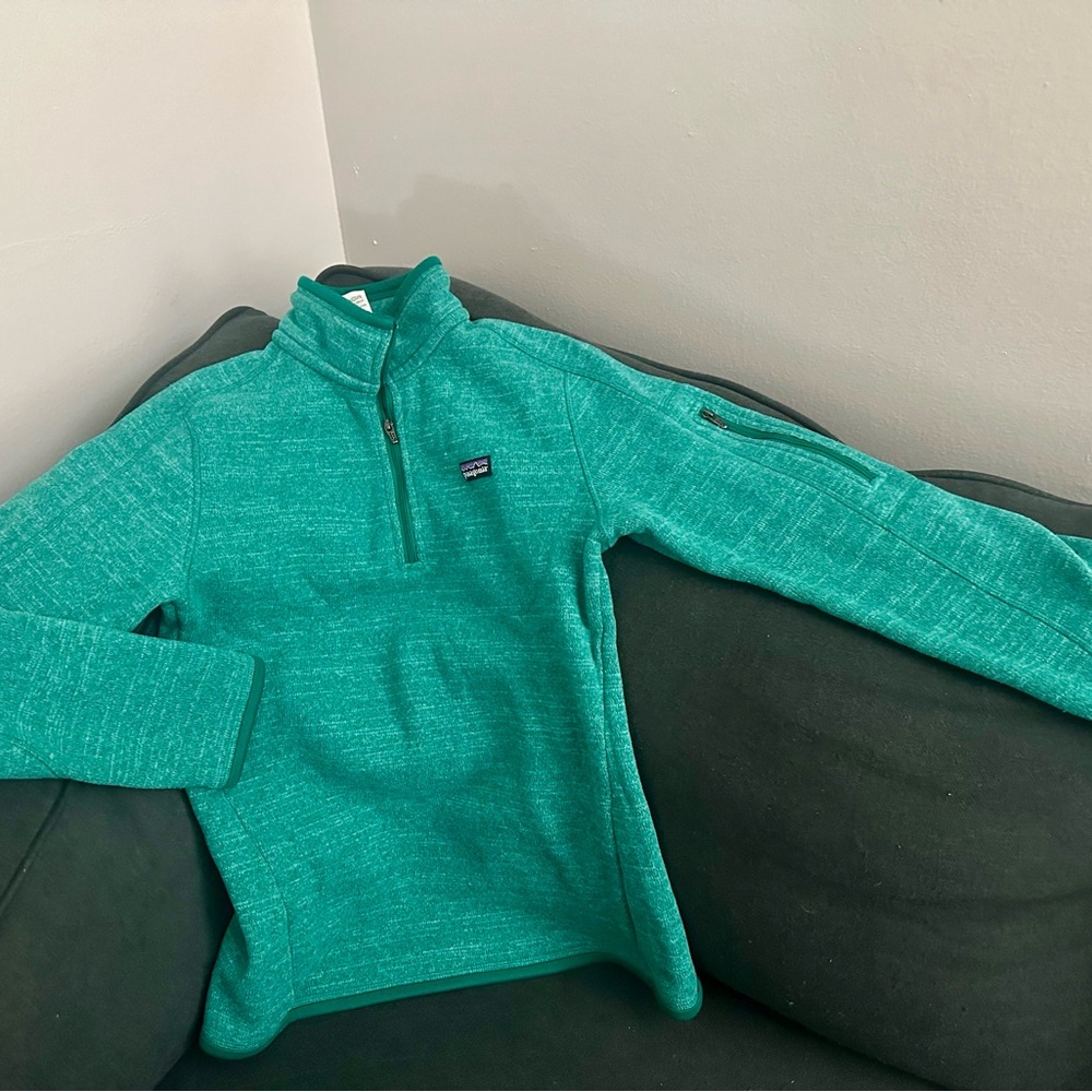 Patagonia Women's Teal Fleece Jacket Better Sweater